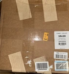16" Tall X 16 Wide Kleen-gard Stainless Steel Baffle Hood Grease Filter. Fixed Price $25.99.