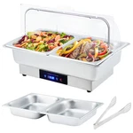 Electric Chafing Dish 9qt Stainless Steel Food Warmer Temperature Control Garvee. Fixed Price $154.99.