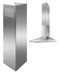 Sndoas Range Hood Chimney Extension 31.5" Stainless Steel Upper Duct Cover Gd24. Fixed Price $93.44.
