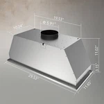 Hermitlux Range Hood. Fixed Price $99.99.