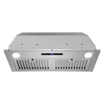 Cosmo Cos-30irhs 30 In. Lumin Collection 380 Cfm Ducted Insert Range Hood Touch. Fixed Price $234.35.
