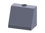 Modern Aire Prr0404 Custom Ps-10 54"x30" Range Hood Ilve Blue/polish Gloss Brass. Fixed Price $2499.99.