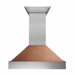 Zline 30 New Snow Stainless Steel Hand Hammered Copper Wall Range Hood 8654hh-30. Fixed Price $1699.99.