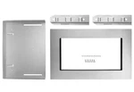 Mk2160az Ge Whirlpool 30 Over The Range Microwave Trim Kit - Stainless Steel. Fixed Price $119.00.