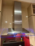 Best Wc26i36sb 36" Chimney Wall Hood, 480cfm, Glass Brushed 304 Stainless Steel. Fixed Price $600.00.
