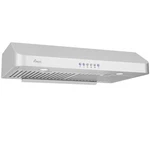 Awoco Rh-c06 30", 36", 42" Stainless Steel 6"h, 900cfm Range Hood Led Lights. Fixed Price $390.00.