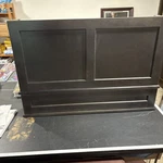 Omega National 36" Wide Maple Farmhouse Canopy Style Range Hood Titanium Color. Fixed Price $1300.00.