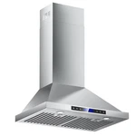 Inateck 30 In. 900 Cfm Convertible Wall Mount Downdraft System Stainless Steel. Fixed Price $449.99.