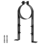 4 Inch Chimney Pipe Bracket, Adjustable Vent Wall Strap, Stainless Steel Stov.... Fixed Price $24.89.