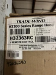 Tradewinds 36 Ss Hood/390 Cfm H32363rc. Fixed Price $400.00.