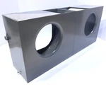 Vent-a-hood P1028egs B200 Blower Hsg 2 Dampers Gunsmoke Easy Clean Ss. Fixed Price $210.08.