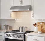 Vissani Sarela 30" W X 7" H 500cfm Convertible Under Cabinet Range Hood. Fixed Price $77.00.