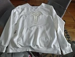 Nike Kobe Bryant Mamba Halo White Hoodie/sweat Men's Xl Hf0066-100 *hood Removed. Fixed Price $25.23.