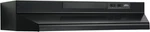 36" Black Under Cabinet Range Hood Insert With Light & 2-speed Fan. Fixed Price $142.99.