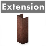 Zline Wall Chimney Extension Up To 12.5 Ft Ceiling Models 8667e. Fixed Price $329.00.