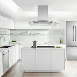 Tieasy 36 In Island Range Hood 900cfm Stainless Steel Tempered Glass 3-speed New. Fixed Price $349.99.