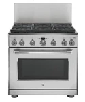 Ge Ux12b36pss 36" Professional Range Backsplash 12" Stainless Steel Oem. Fixed Price $325.00.