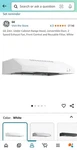 Ge 24in. Under Cabinet Range Hood Convertible Duct, 2 Speed Exhaust Fan Ductless. Fixed Price $75.00.