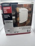 Everbilt 592 164 Louvered Vent Hood White L. Fixed Price $12.79.