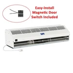 Used Awoco 36 Slimline 2 Speeds 1100 Cfm Indoor Air Curtain W/ Remote Control. Fixed Price $150.00.