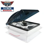 14" Rv Camper Roof Vent Fan 12v With 2-way Manual Riser Leisure Coachworks. Fixed Price $109.99.