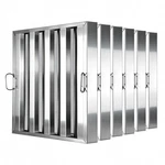 Garveetech 19.5 In X15.5 Commercial Hood Filters - 430 Stainless Steel 5. Fixed Price $85.25.