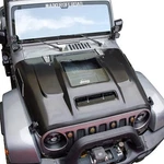 Heat Dispersion Air Vented Steel Hood For 2007-2018 Jeep Wrangler Jk Jku Black. Fixed Price $722.98.