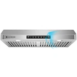 Aaobosi 30-inch Under-cabinet Range Hood 800 Cfm Stainless Steel Led Lights. Fixed Price $391.00.