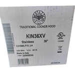 Bertazzoni Kin36xv 560 Cfm 36" Stainless Steel Traditional Cooker Insert Hood. Fixed Price $1073.25.