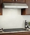Broan Bcdf136ss 36" Glacier Range Hood With Light Exhaust Fan, Stainless Steel. Fixed Price $178.00.