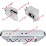Refurbished Awoco Rh-r06-36 Under Cabinet 6 High Stainless Steel Range Hood. Fixed Price $200.00.