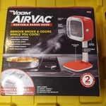 Voom Airvac Portable Range Hood, 3 Speed Kitchen Exhaust Fan, Low Noise. Fixed Price $19.99.