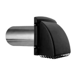 Dundas Jafine 4 Inch Black Dryer Vent Hood With Pest Guard Bpmh4blkzw6. Fixed Price $19.67.