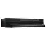 Broan F403023 30" Convertible Under-cabinet Range Hood, 160 Cfm, Black. Fixed Price $109.95.