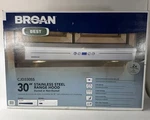 New Broan Best Stainless Steel Range Hood Model Iscjd330ss 30. Fixed Price $159.99.