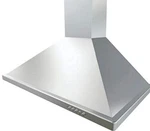 Zephyr Bvee36bs 36" Brisas Chimney Wall Hood 600 Cfm, Stainless Steel. Fixed Price $399.95.