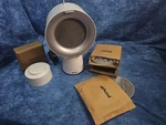 Airhood Portable Countertop Rangehood Dual Filter 3-speed White Base Extras. Fixed Price $69.99.