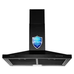 Sndoas Black Range Hood 30 Inch,hood Vents For Kitchen With Ducted/ductless C.... Fixed Price $209.19.