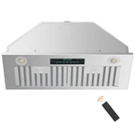 Denjol 30 In 900 Cfm Convertible Ductless Insert Range Hood Stainless Steel. Fixed Price $109.99.