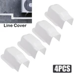 4 Pack 3" Pvc Decorative Line Cover Wall Entry Cap For Air Conditioner White. Fixed Price $21.79.