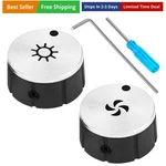 Sv08355 Blower And Light Control Knobs,replacement For Broan E60 E64 Range Ho.... Fixed Price $32.88.