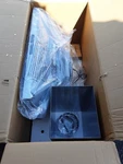 Akdy 30in Kitchen Island Mount Range Hood In Stainless Steel New Open Box. Fixed Price $289.00.