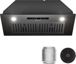 30" 600 Cfm Ducted/ductless Matte Black Range Hood W/ Touch & Gesture Controls. Fixed Price $180.00.