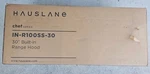 Hauslane In-r100ss-30 30" Built In Range Hood Chef Series. Fixed Price $252.00.