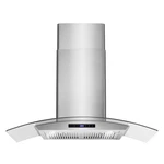 36 In. Vista Collection Ducted Wall Mount Range Hood In Stainless Steel. Fixed Price $353.99.
