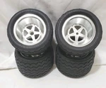 1/10 Rpm Starz 5 Spoke Wheels With Proline 2.2 Ac 50 Striker 2 Tires. Fixed Price $65.00.