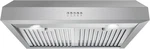 Stainless Steel 30" Under Cabinet Range Hood With Led Lights & 3-speed Fan. Fixed Price $391.99.