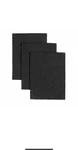 Broan Bp58 Replacement Charcoal Filter Pack 3 7-3/4" X 10-1/2" Pads. Fixed Price $23.98.