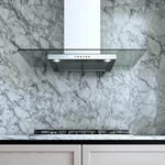 Xo Xoq36gmua Wall Mount Chimney Style Range Hood With 3-speed 395 Cfm Blower. Fixed Price $429.99.