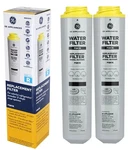 2 Pack Ge Fqk1k Under Sink Refrigerator Replacement Water Filter Cartridge Usa. Fixed Price $49.97.